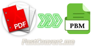 Convert PDF to PBM Free & No Limits
